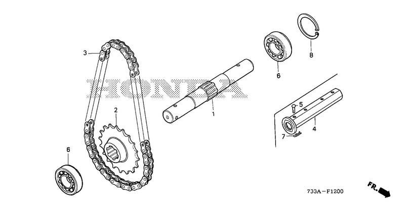 WHEEL SHAFT