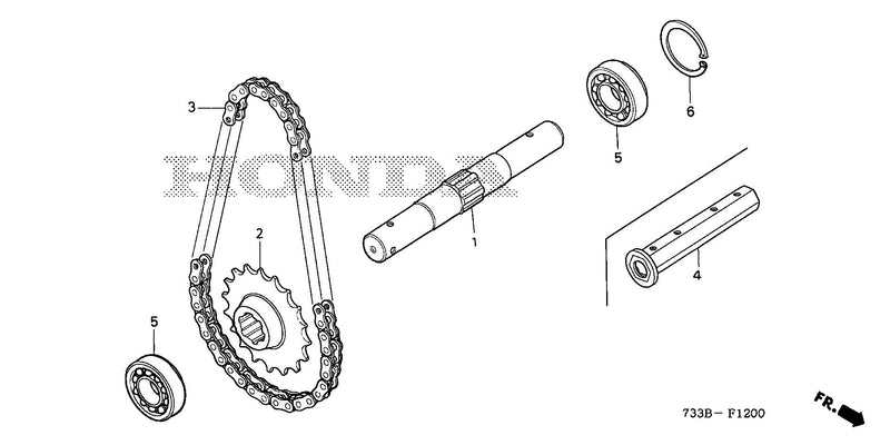 WHEEL SHAFT