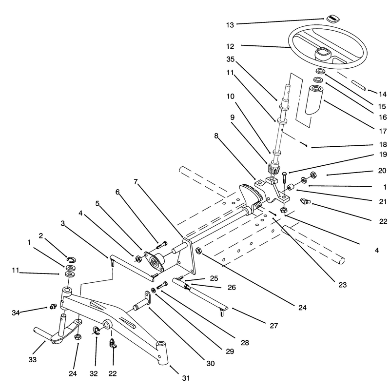 Front Axle And Steering