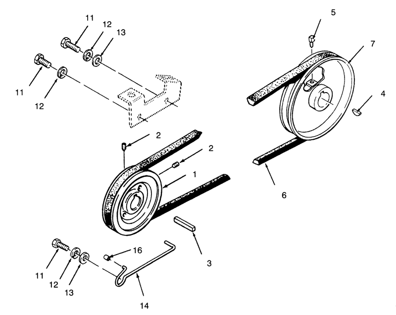 Drive Belt And Pulleys