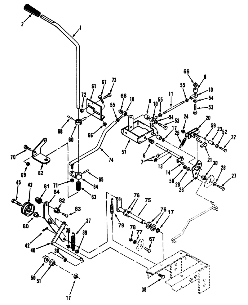 Clutch Brake Motion Control Linkage