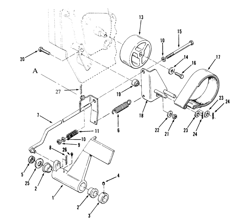 Clutch Brake And Speed Control Linkage