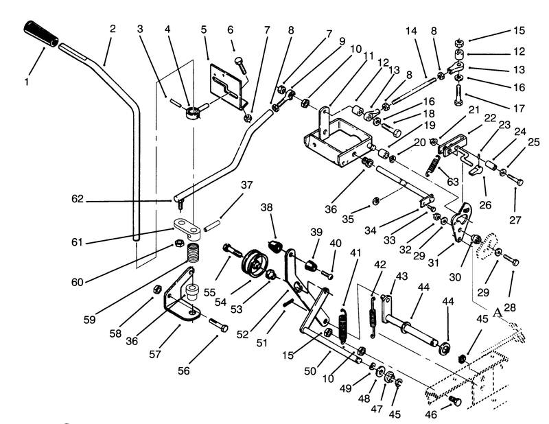 Clutch Brake Motion Control Linkage