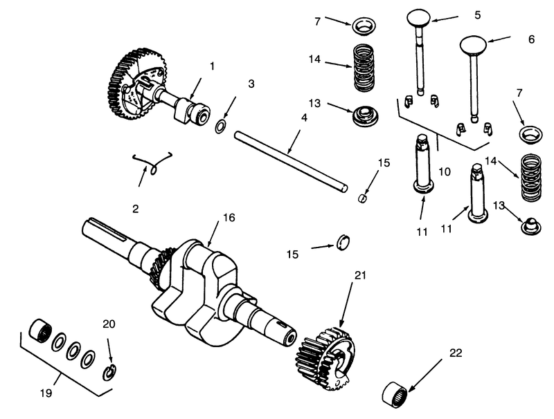 Camshaft Crankshaft And Valves