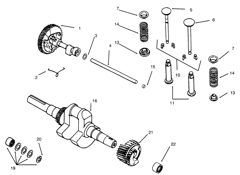 Camshaft Crankshaft And Valves