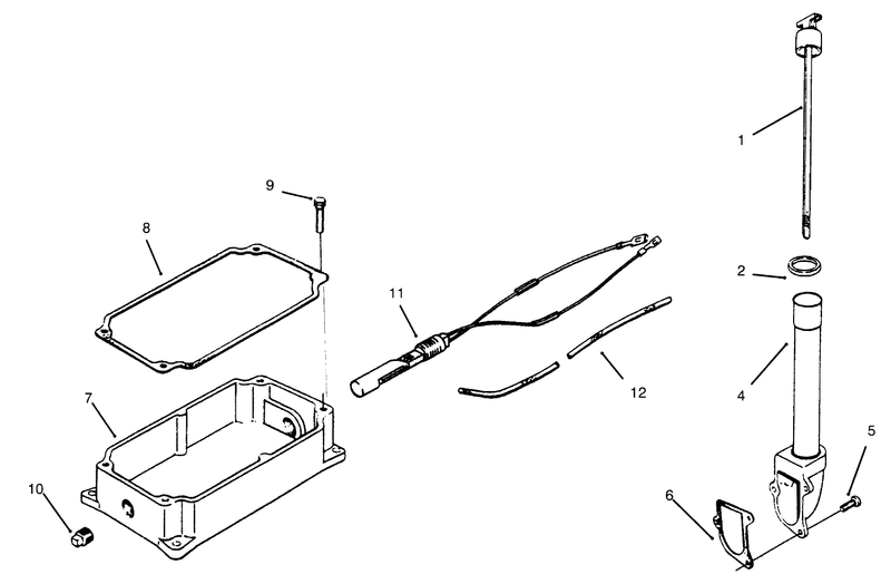 Oil Pan And Dipstick