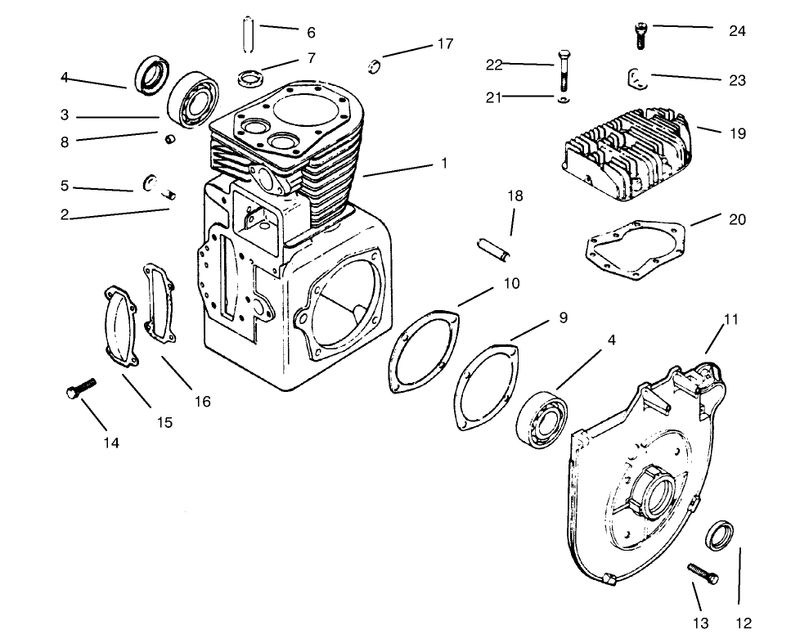 Crankcase And Cylinder Head