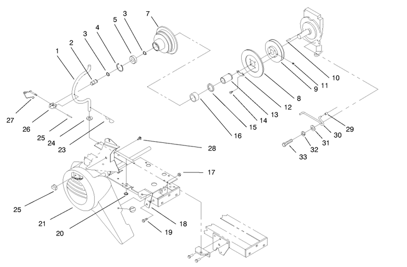 Pto Clutch Cover And Belt Guides