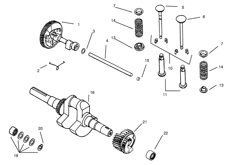 Camshaft Crankshaft And Valves