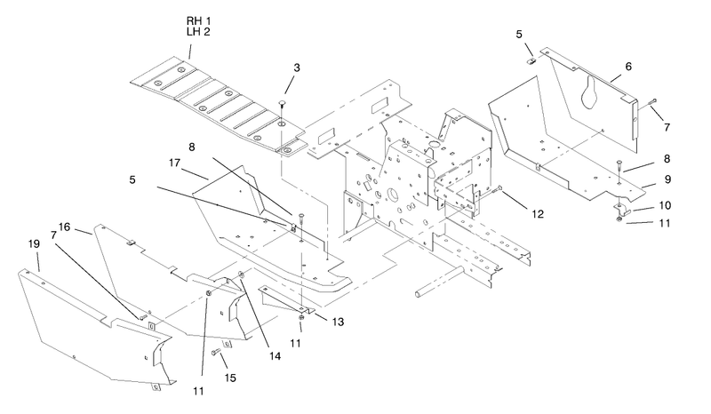 Footrest and Hoodstand Side Covers