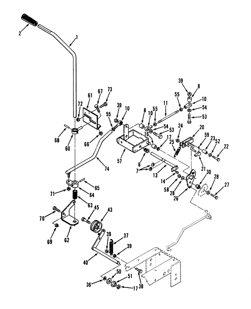 Clutch Brake Motion Control Linkage
