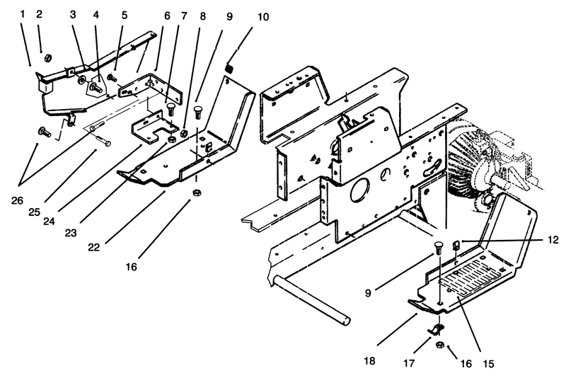 Belt Guard and Footrests