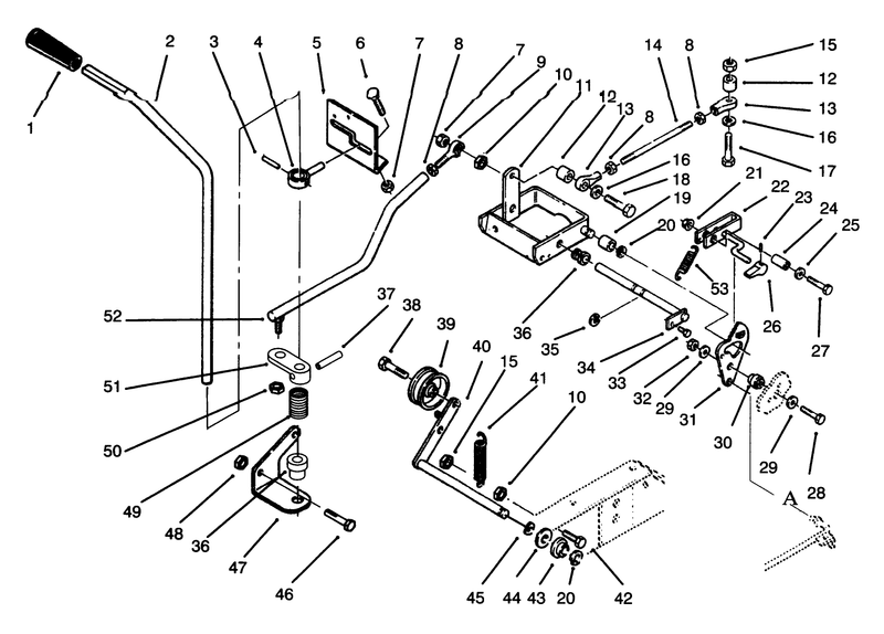 Clutch Brake Motion Control Linkage