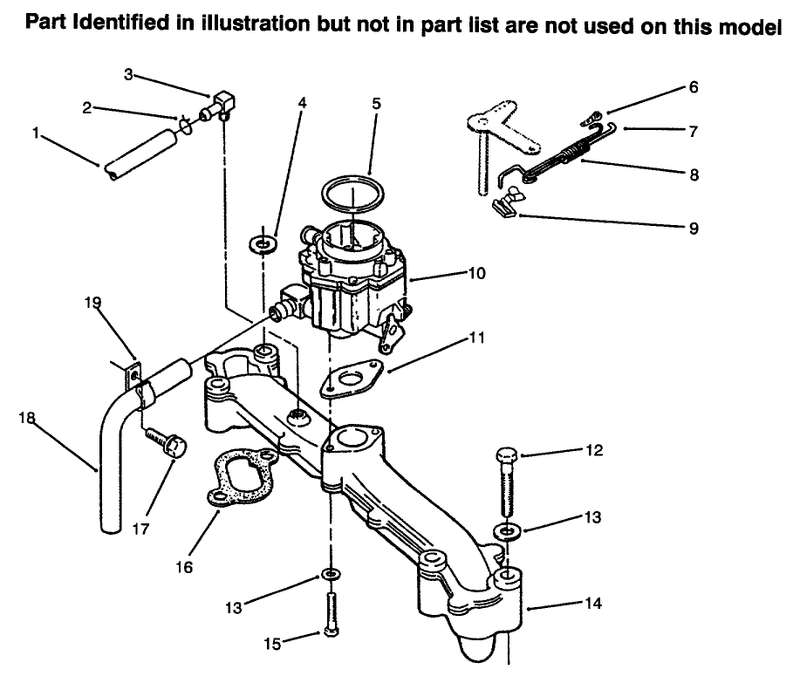 Intake Manifold and Carburetor