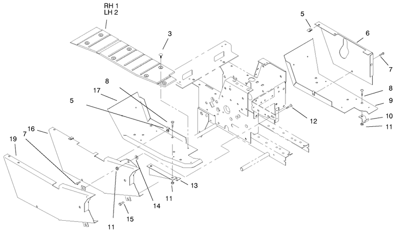 Footrest and Hoodstand Side Covers