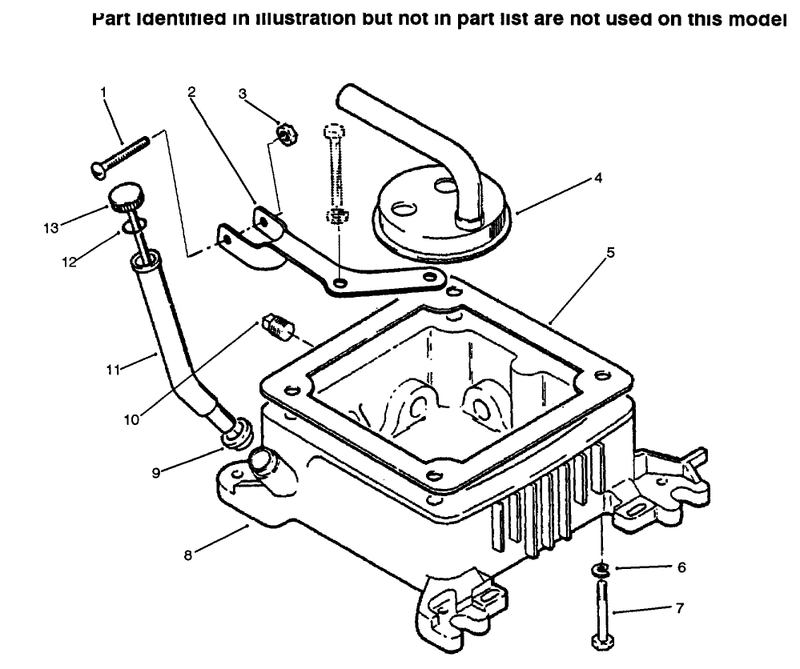 Oil Fill Tube and Base