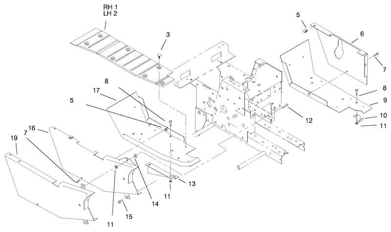 Footrest and Hoodstand Side Covers