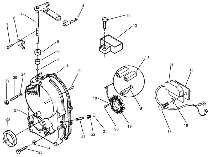 Gear Case and Ignition Controls