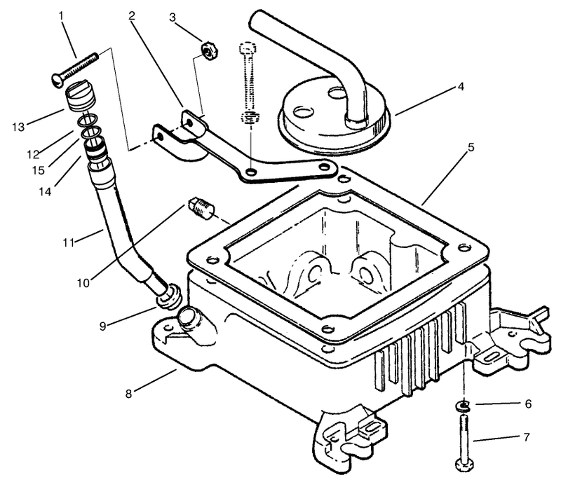 Oil Fill Tube and Base