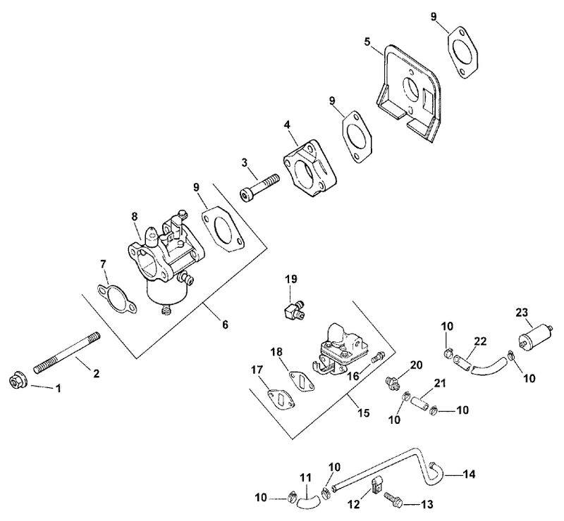 Carburetor and Fuel Pump