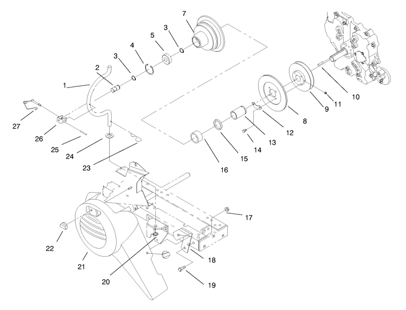 Pto Clutch And Cover