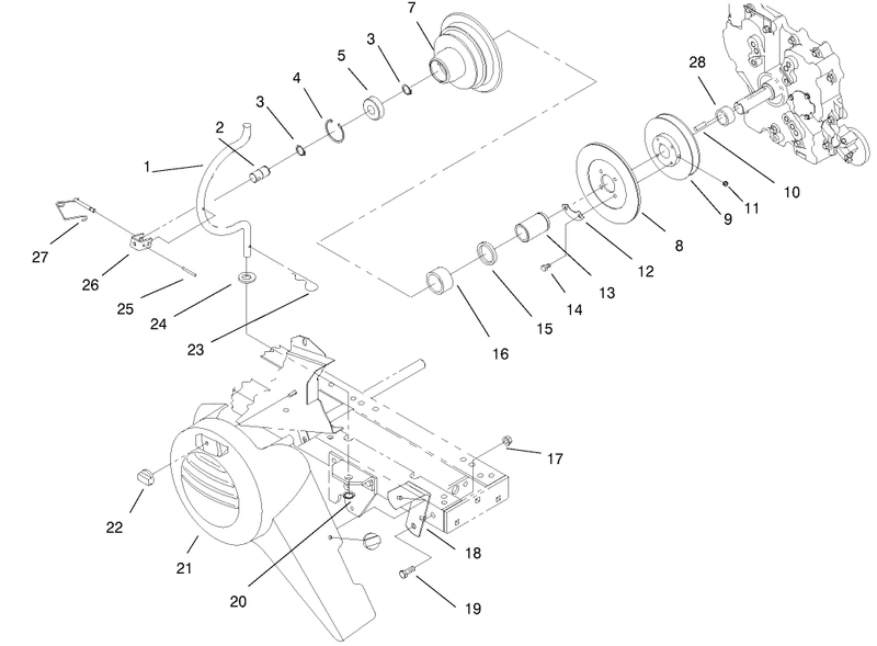 Pto Clutch and Cover Assembly