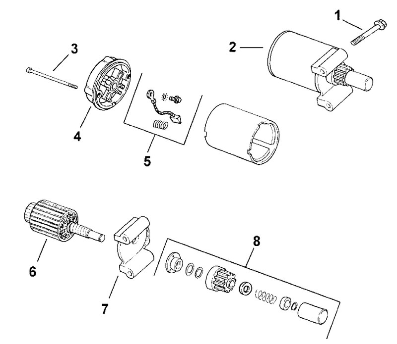Starter model 73449 Only