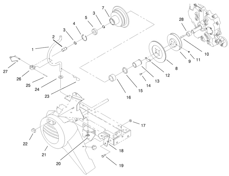Pto Clutch And Cover Assembly