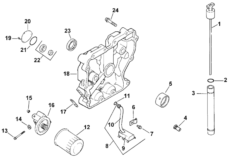 Oil Panlubrication model 73429 Only