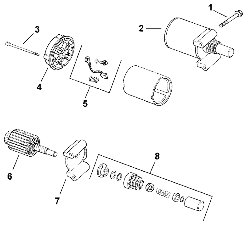 Starter model 73429 Only