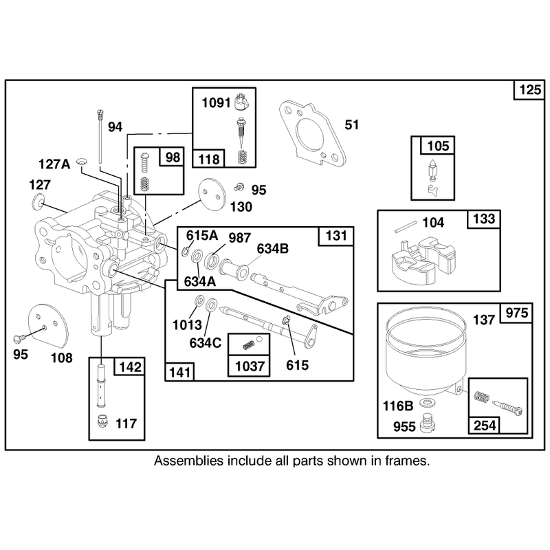 Engine Briggs and Stratton Model 303776-1188-A1
