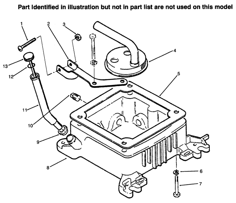 Oil Fill Tube and Base