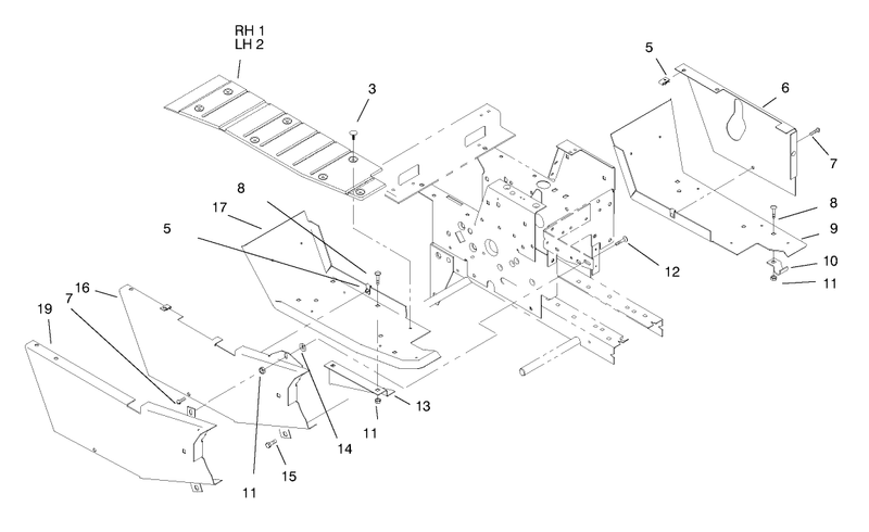 Footrest and Hoodstand Side Covers