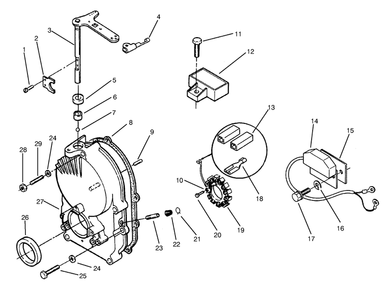 Gear Case and Ignition Controls