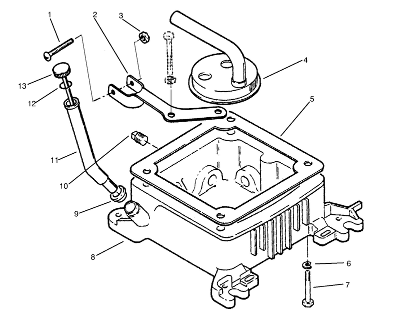 Oil Fill Tube and Base