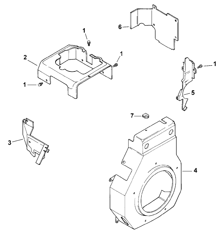 Blower Housing and Baffles
