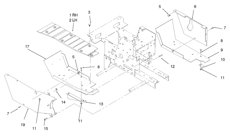 Footrest and Hoodstand Side Covers