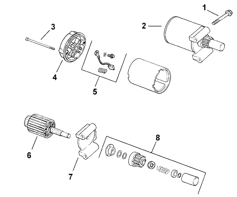 Starter model 73429 Only