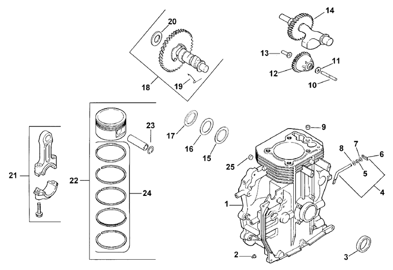 Crankcase model 73429 Only