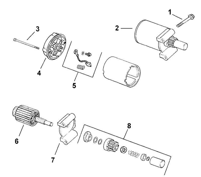 Starter model 73429 Only