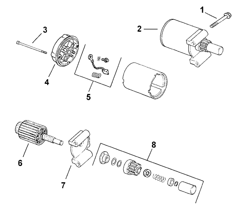 Starter model 73449 Only