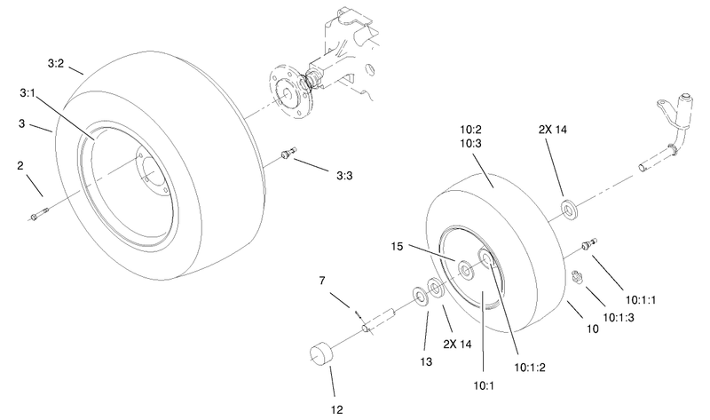 Wheels Assembly