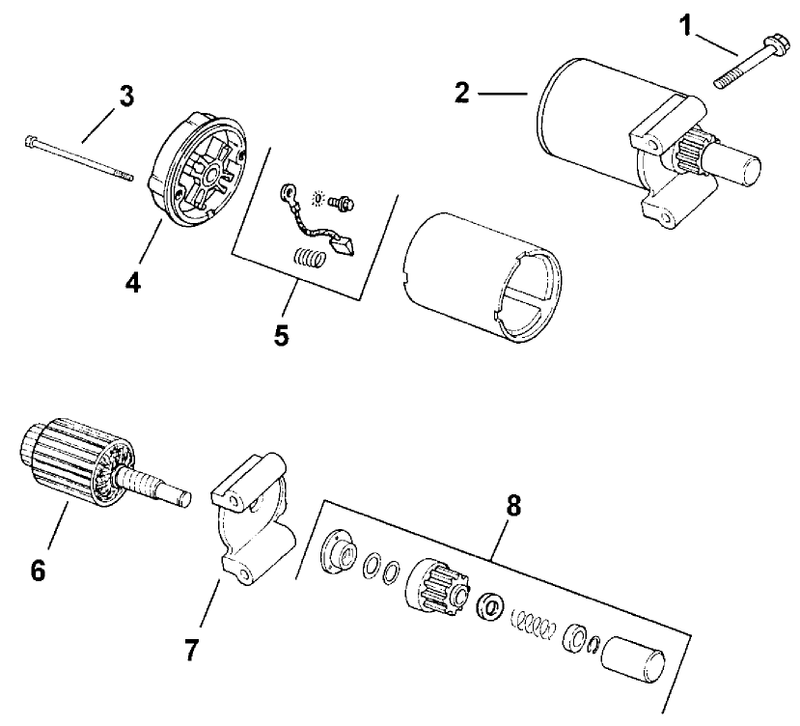 Starter model 73449 Only
