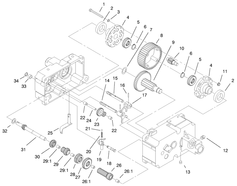 Transmission 8 Speed 8 Pinion contmodel 73449 Only