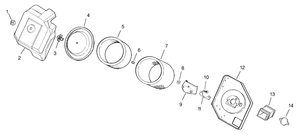 Air Intakefiltration Assembly Kohler Model 44533