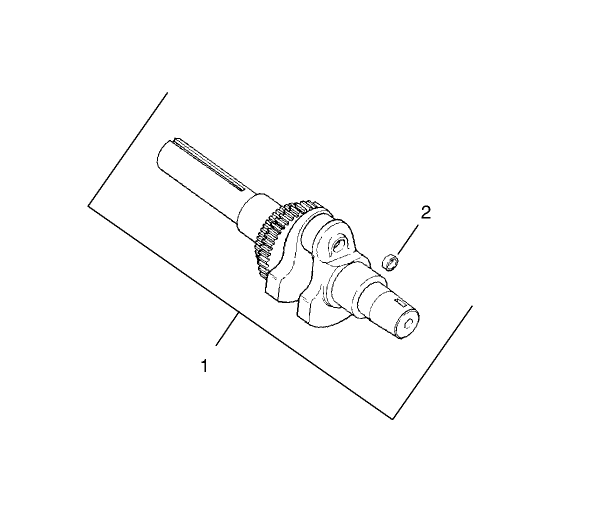 Crankshaft Assembly Kohler Model Ch15s 44533