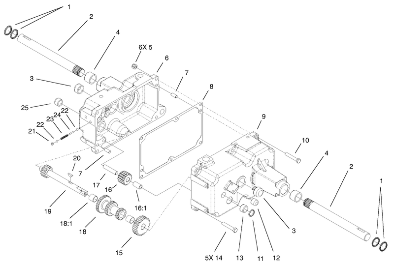 Transmission Case Assembly