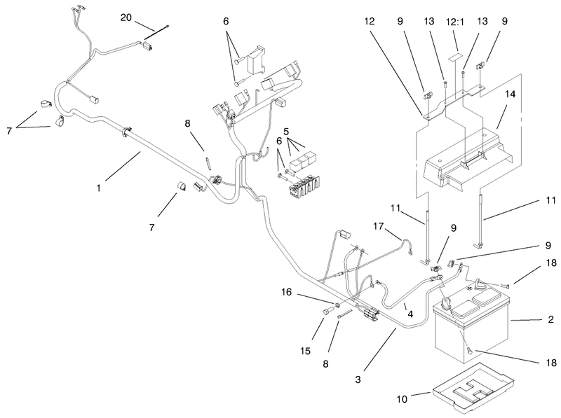 Electrical Assembly model 73470 Only
