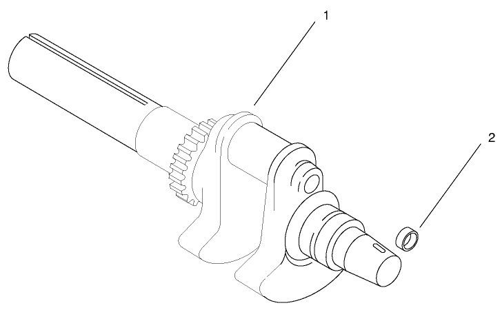 Group 1 Crankshaft model 73470 Only