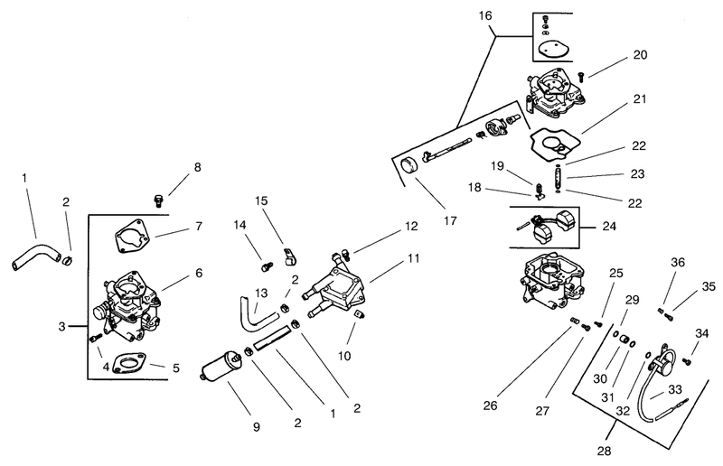 Group 8 Fuel System model 73470 Only